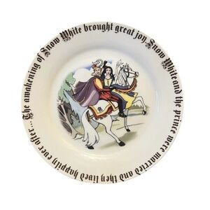Paul Cardew Snow White and Prince 8" Plate England 2012. Dessert/salad plate‎